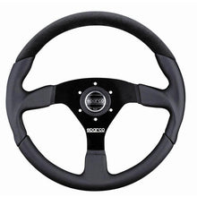 Load image into Gallery viewer, Sparco Steering Wheel L505 Lap 5 Blk/Blk/Blk SPARCO SPA015TL522TUV
