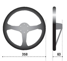 Load image into Gallery viewer, Sparco Steering Wheel L777 Leather Black SPARCO SPA015L800PL
