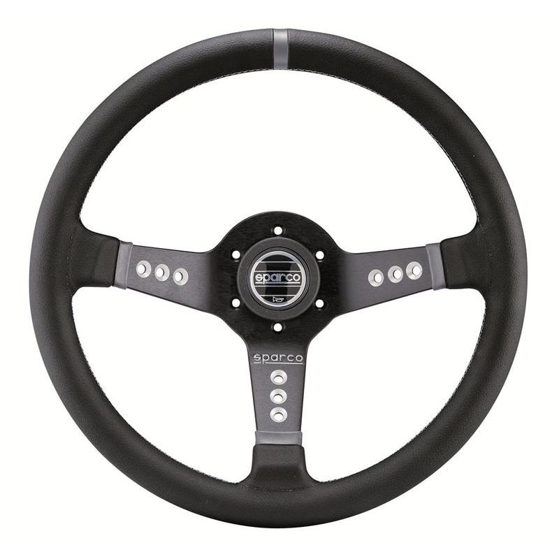 Sparco Steering Wheel L777 Leather Black SPARCO SPA015L800PL