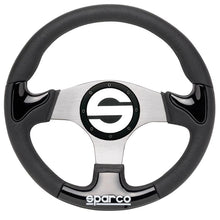 Load image into Gallery viewer, Sparco Steering Wheel P 222 Black SPARCO SPA015THPUNR345