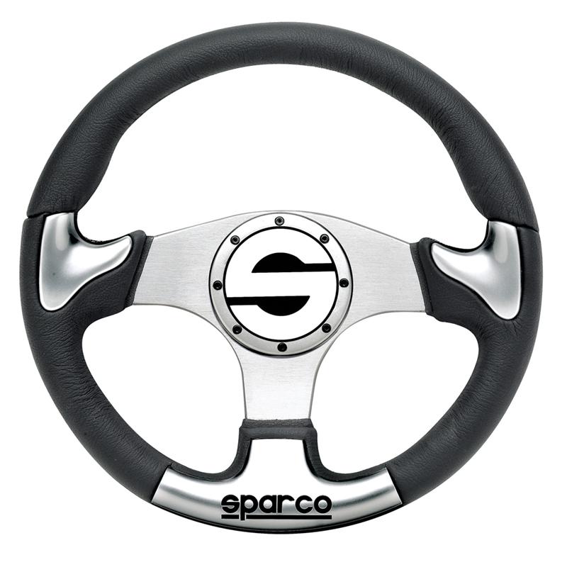 Sparco Steering Wheel P 222 Silver SPARCO SPA015THPUGR345