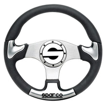 Load image into Gallery viewer, Sparco Steering Wheel P 222 Silver SPARCO SPA015THPUGR345