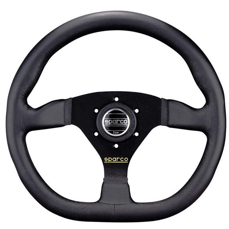 Sparco Steering Wheel Ring L360 Leather Black SPARCO SPA015TRGL1TUV