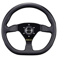 Load image into Gallery viewer, Sparco Steering Wheel Ring L360 Leather Black SPARCO SPA015TRGL1TUV