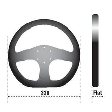 Load image into Gallery viewer, Sparco Steering Wheel Ring L360 Leather Black SPARCO SPA015TRGL1TUV