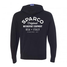 Load image into Gallery viewer, Sparco Sweatshirt ZIP Garage BLK - Medium - Black Ops Auto Works