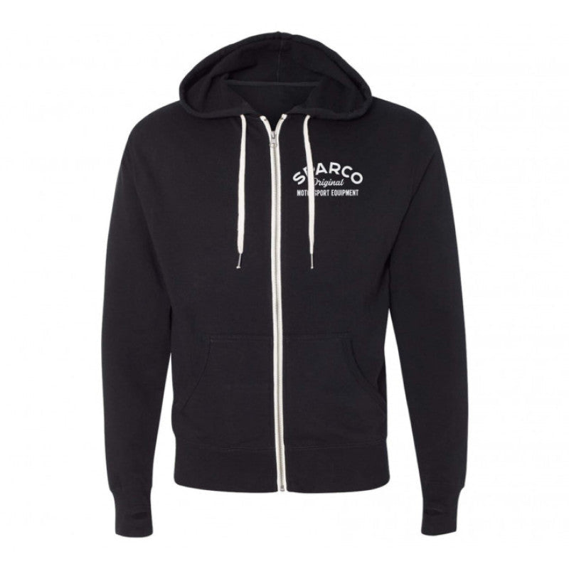 Sparco Sweatshirt ZIP Garage BLK - Medium - Black Ops Auto Works