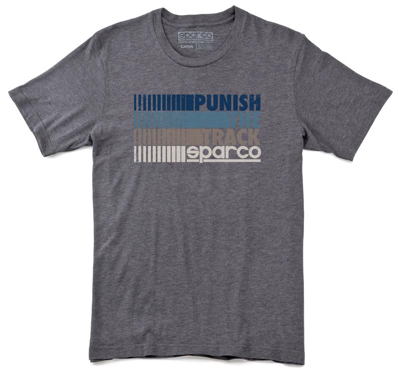 Sparco T-Shirt Punish Gry Med SPARCO SPASP02700GR2M