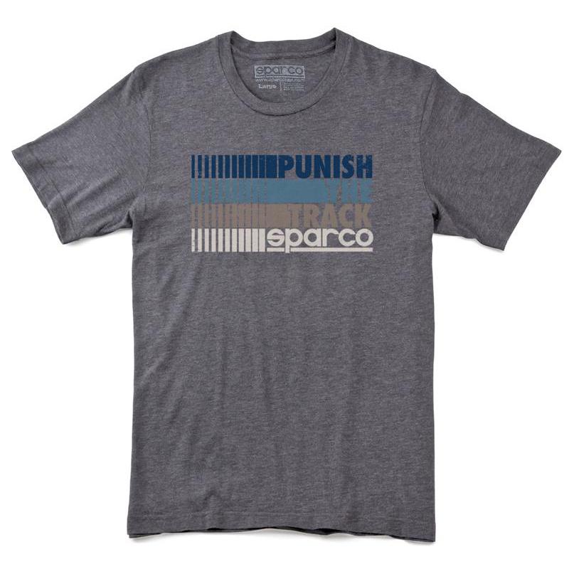 Sparco T-Shirt Punish Gry Med SPARCO SPASP02700GR2M