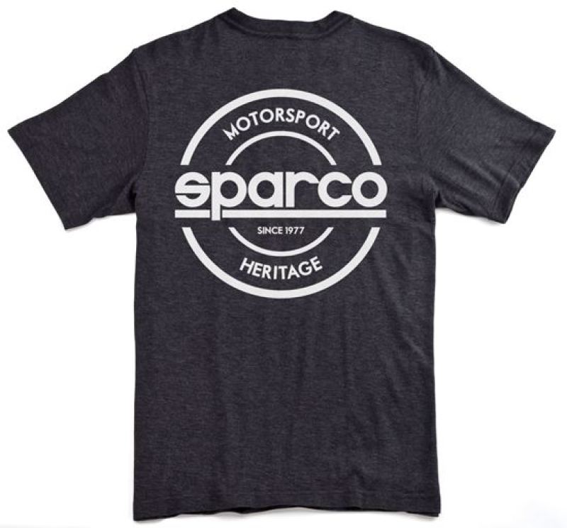 Sparco T-Shirt Seal Charcoal Youth Large - Black Ops Auto Works
