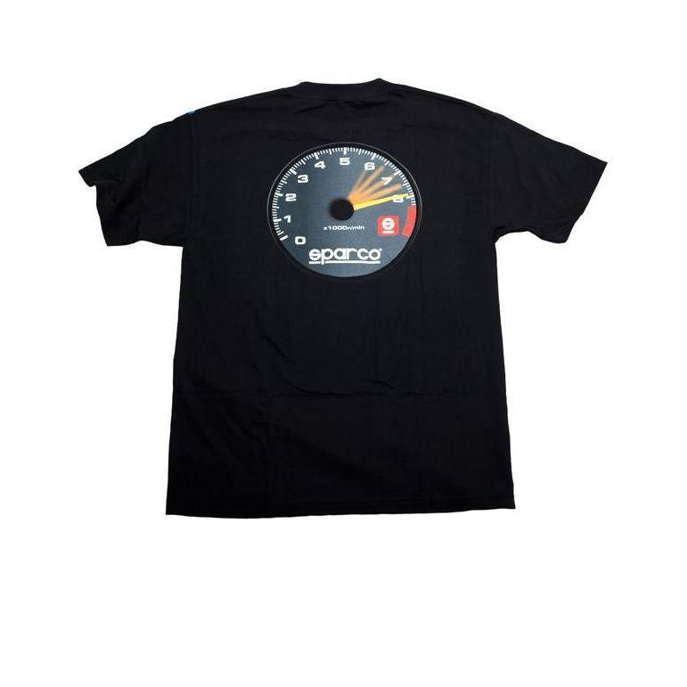 Sparco T-Shirt Tach Blk Xlrg SPARCO SPASP01600NR4XL