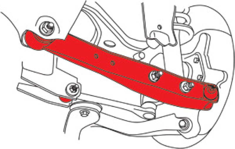SPC Performance 08-12 Subaru Impreza/12+ FR-S/BRZ Rear Camber Arm & Toe Kit (SINGLE ARM-REQUIRES 2)-Camber Kits-SPC Performance-