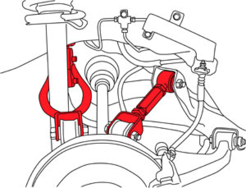 SPC Performance 89-94 Nissan 240SX/90-96 300ZX Rear Adjustable Control Arms-Control Arms-SPC Performance-082642677659-