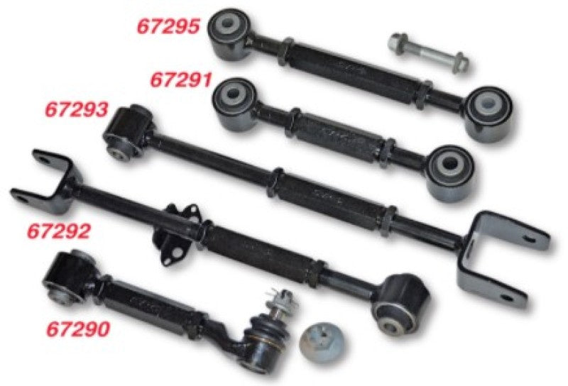 SPC Performance Honda/Acura Rear Adjustable Arms (Set of 5) - Black Ops Auto Works