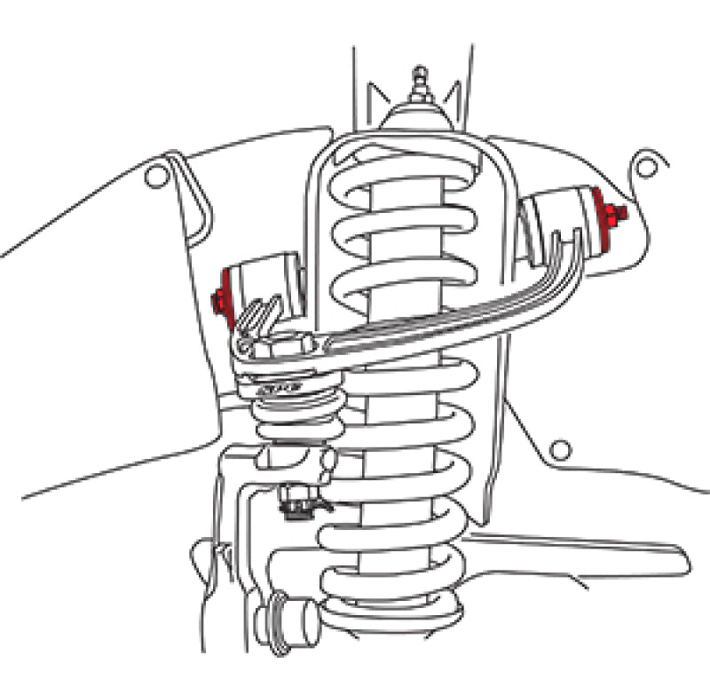 SPC Performance Control Arm Hardware - SPC Performance 21060
