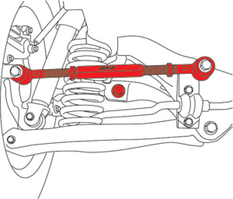 SPC Performance 07-10 Hyundai Elantra/Kia Optima Rear EZ Arm XR Adjustable Control Arm - SPC Performance 67410