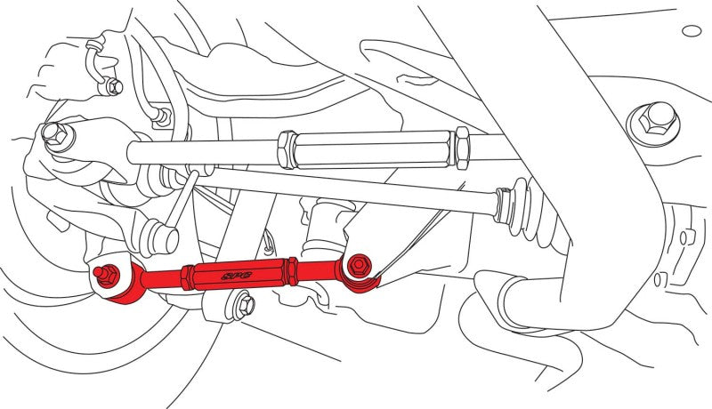 SPC Performance 03-06 Subaru Baja/00-09 Legacy/Outback Rear Camber Kit (SINGLE ARM-REQUIRES 2) - SPC Performance 67665