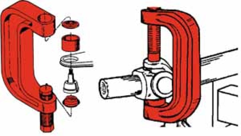 SPC Performance Ball Joint Press w/Adapters - SPC Performance 72509