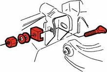 Load image into Gallery viewer, Punch tool being used on alignment bracket