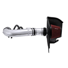 Load image into Gallery viewer, Spectre 04-14 Nissan Titan V8-5.6L F/I Air Intake Kit - Polished w/Red Filter - Black Ops Auto Works