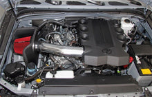 Load image into Gallery viewer, Spectre 10-18 Toyota FJ 10-15 4Runner V6-4.0L F/I Air Intake Kit - Polished w/Red Filter - Black Ops Auto Works