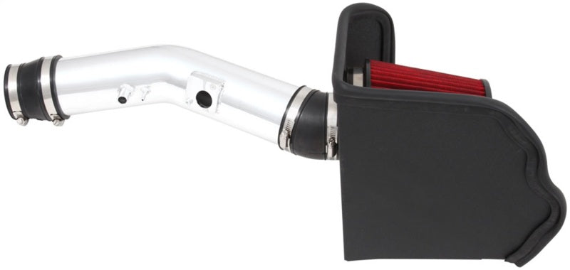 Spectre 10-18 Toyota FJ 10-15 4Runner V6-4.0L F/I Air Intake Kit - Polished w/Red Filter - Black Ops Auto Works
