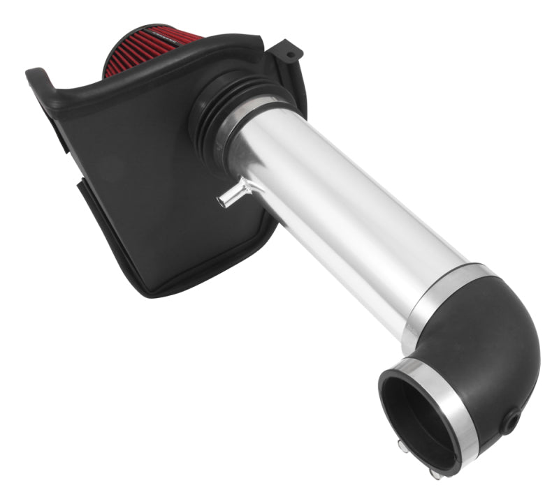 Spectre 11-17 Dodge Challenger/Charger 5.7L V8 Air Intake Kit - Polished w/Red Filter - Black Ops Auto Works