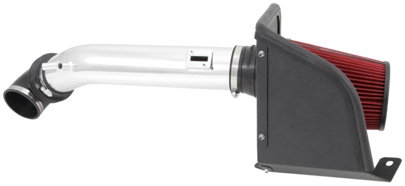 Spectre 14-15 GM Silverado/Sierra V8-5.3L F/I Air Intake Kit - Polished w/Red Filter - Black Ops Auto Works