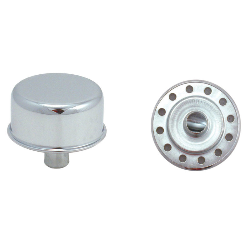 Close-up of internal baffle and push-in design
