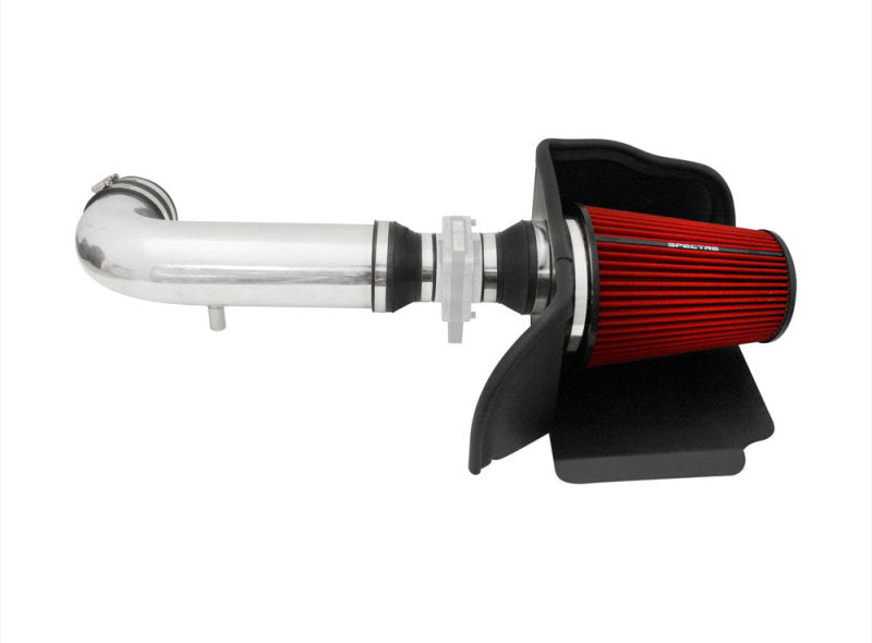 Spectre 94-96 Chevy Caprice/Impala SS V8-5.7L F/I Air Intake Kit - Polished w/Red Filter - Black Ops Auto Works