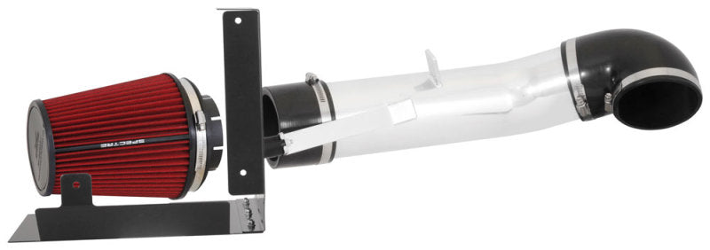 Spectre 99-07 GM Truck V8-4.8/5.3/6.0L F/I Air Intake Kit - Clear Anodized w/Red Filter - Black Ops Auto Works