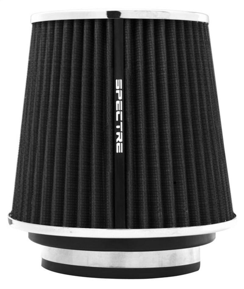Spectre Adjustable Conical Air Filter 5-1/2in. Tall (Fits 3in. / 3-1/2in. / 4in. Tubes) - Black - Black Ops Auto Works