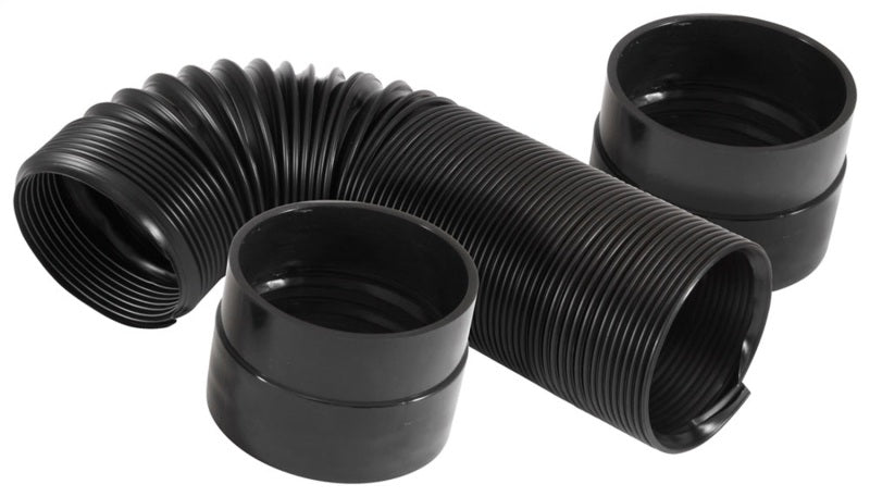 Spectre Air Duct Hose Kit 3in. - Black - Black Ops Auto Works