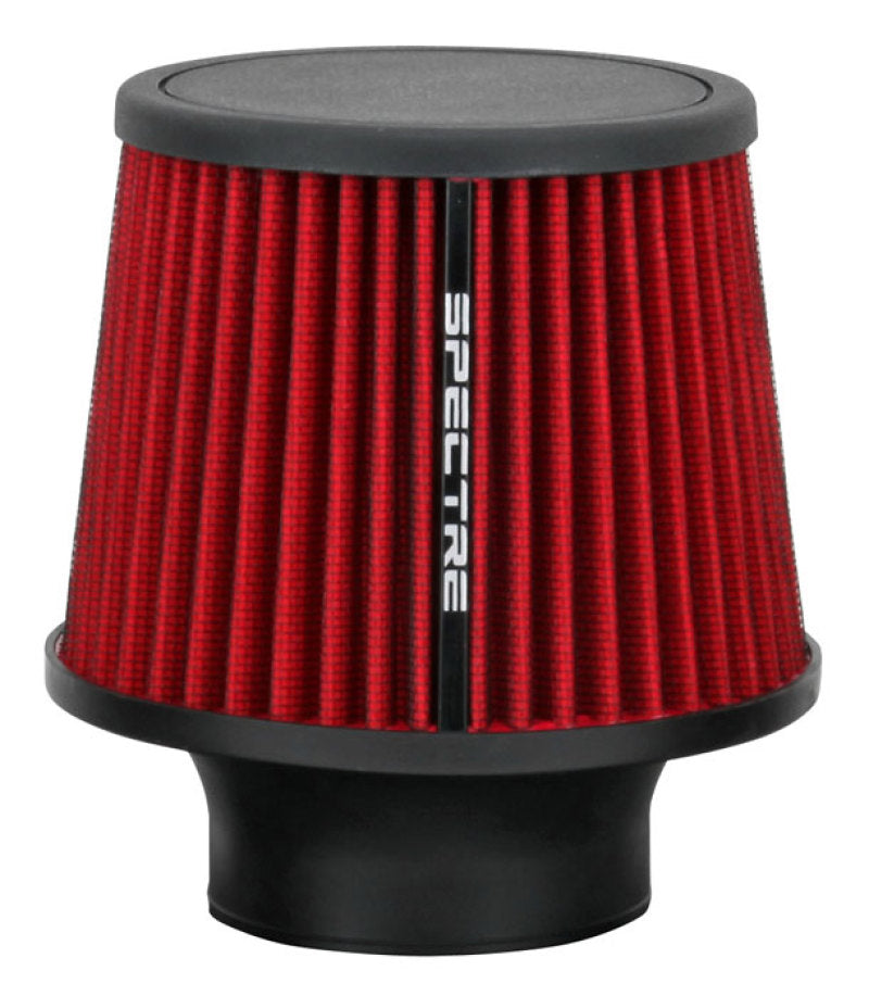 Spectre Conical Air Filter / Round Tapered 3in. - Red - Black Ops Auto Works