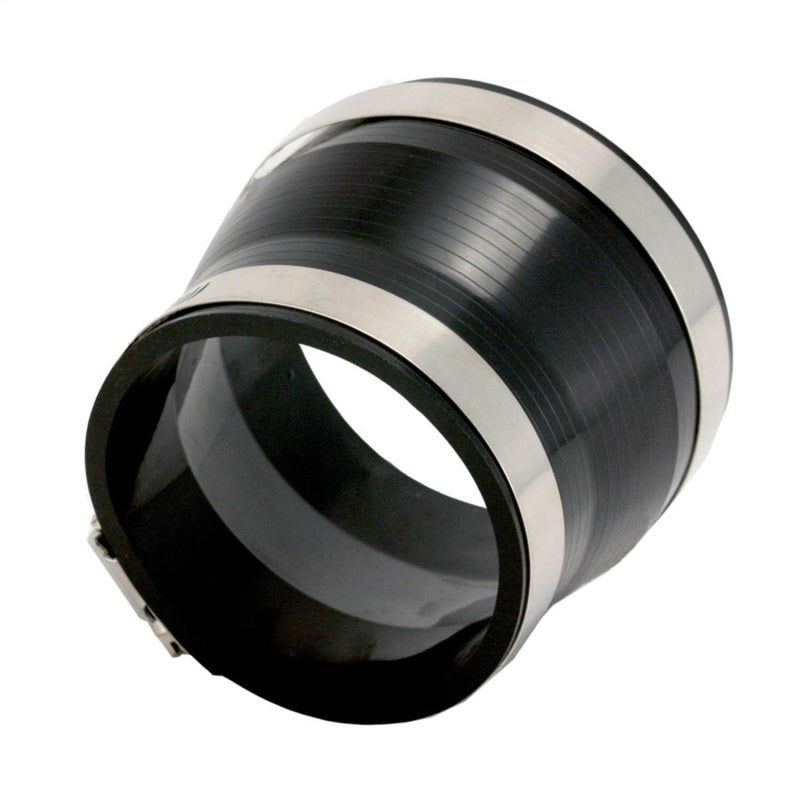 Spectre Coupler/Reducer 3.5in. to 3in. (PVC) - Black - Black Ops Auto Works