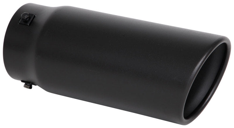 Spectre Exhaust Tip 4-1/2in. OD / Slant - Black - Black Ops Auto Works