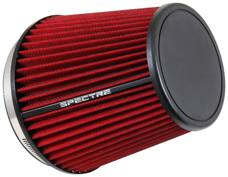 Spectre HPR Conical Air Filter 6in. Flange ID / 7.313in. Base OD / 7in. Tall - Red - Black Ops Auto Works