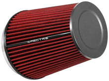 Load image into Gallery viewer, Spectre HPR Conical Air Filter 6in. Flange ID / 7.719in. Base OD / 8.5in. Tall - Red - Black Ops Auto Works