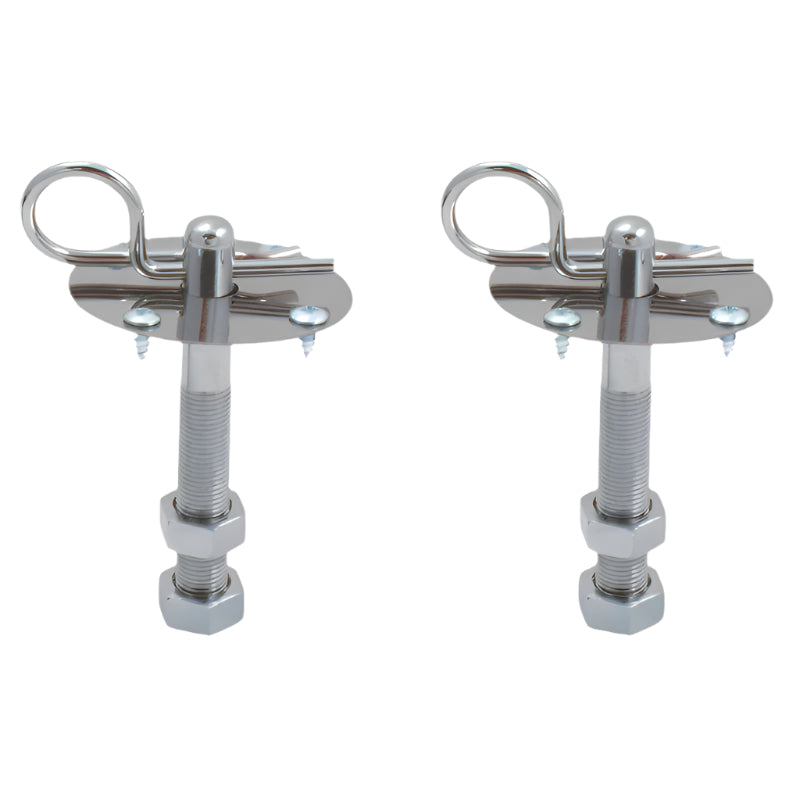 Spectre Hood Pin Kit - Chrome - Spectre 42563