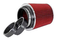 Load image into Gallery viewer, Spectre Adjustable Conical Air Filter 5-1/2in. Tall (Fits 3in. / 3-1/2in. / 4in. Tubes) - Red - Spectre 8132