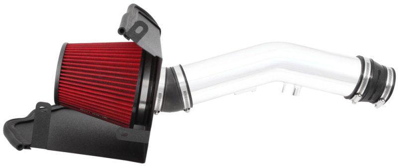 Spectre 10-18 Toyota FJ 10-15 4Runner V6-4.0L F/I Air Intake Kit - Polished w/Red Filter - Spectre 9002
