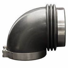 Load image into Gallery viewer, Spectre Flex Coupler Elbow 4in. ID / ID 90 Degree - Black - Spectre 9785