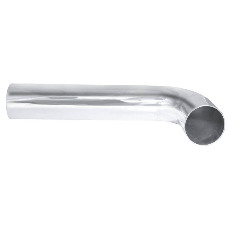 Spectre Universal Tube Elbow 4in. OD x 16in. Length / 90 Degree - Aluminum - Black Ops Auto Works