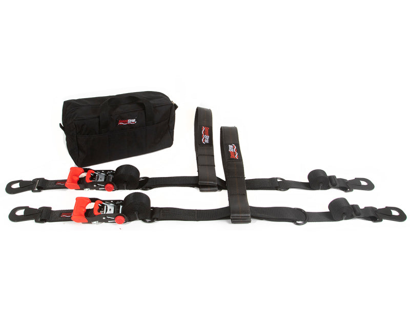 SpeedStrap Essential UTV Tire Bonnet Kit - Black - Black Ops Auto Works