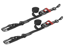 Load image into Gallery viewer, SpeedStrap 1 1/2In x 10Ft Ratchet Tie-Down w/ Soft-Tie (2 Pack) - Black - SpeedStrap SSP15221-2