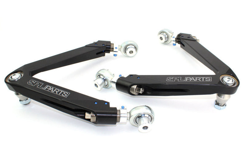 SPL Parts 03-08 Nissan 350Z Front Upper Camber/Caster Arms - Black Ops Auto Works