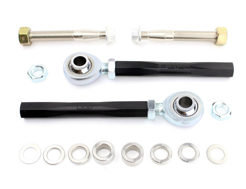 SPL Parts 2009+ Nissan 370Z Front Outer Tie Rod Ends Adjustable for Bumpsteer - Black Ops Auto Works