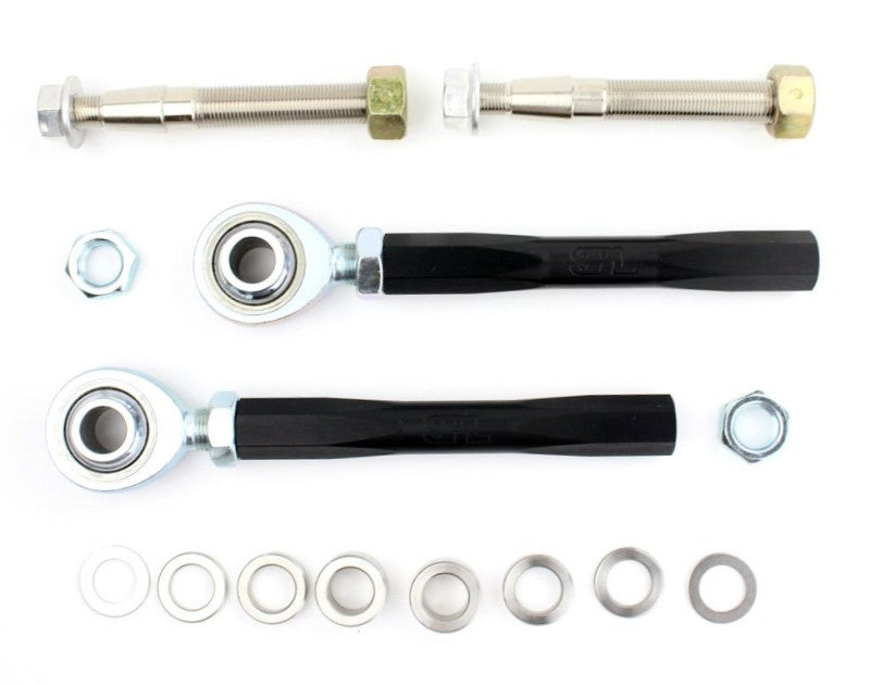 SPL Parts 2009+ Nissan 370Z Front Outer Tie Rod Ends Adjustable for Bumpsteer - Black Ops Auto Works