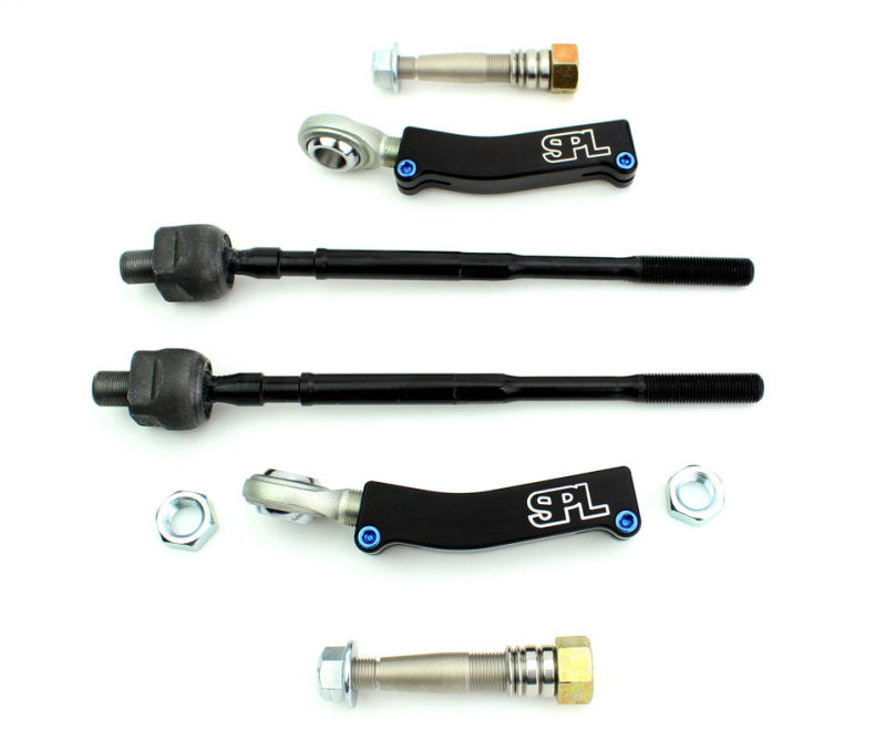 SPL Parts 89-05 Mazda Miata (NA/NB) Tie Rod Ends (Bumpsteer Adjustable/Manual Rack Only) - Black Ops Auto Works
