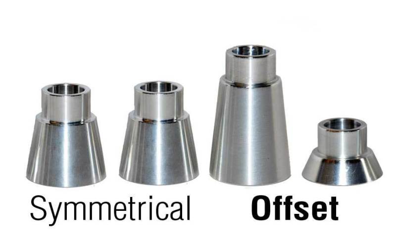 SPL Parts 89-98 Nissan 240SX (S13/S14) Offset Tension Rod Spacers - Black Ops Auto Works